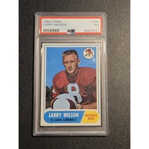 1968 Topps #164 Larry Wilson PSA 7